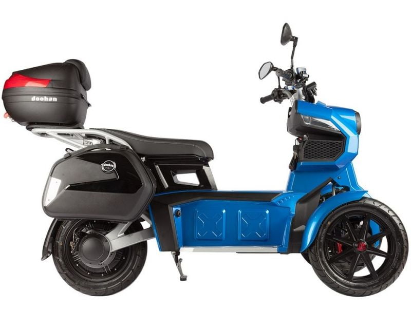 Электроскутер Doohan iTank EV3 Pro 1500W Blue Электроскутер Doohan iTank EV3 Pro 1500W Blue